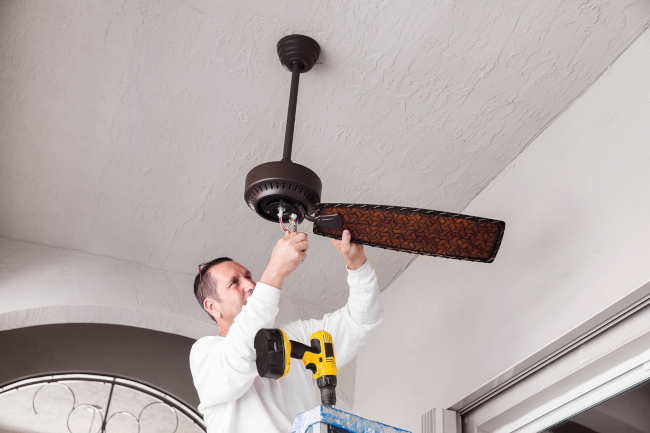 Ceiling Fan Installation, Greenville, SC | Quality Electrical Contractors - Ceiling Fan Installation San Antonio Reviews